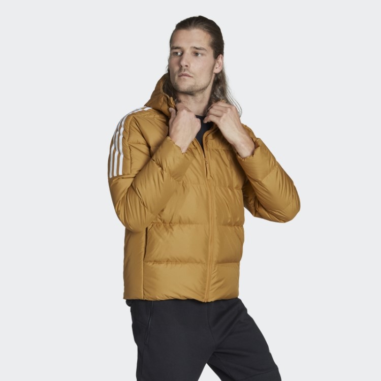 Jaqueta Com Capuz Adidas Mesa Essentials Peso Médio