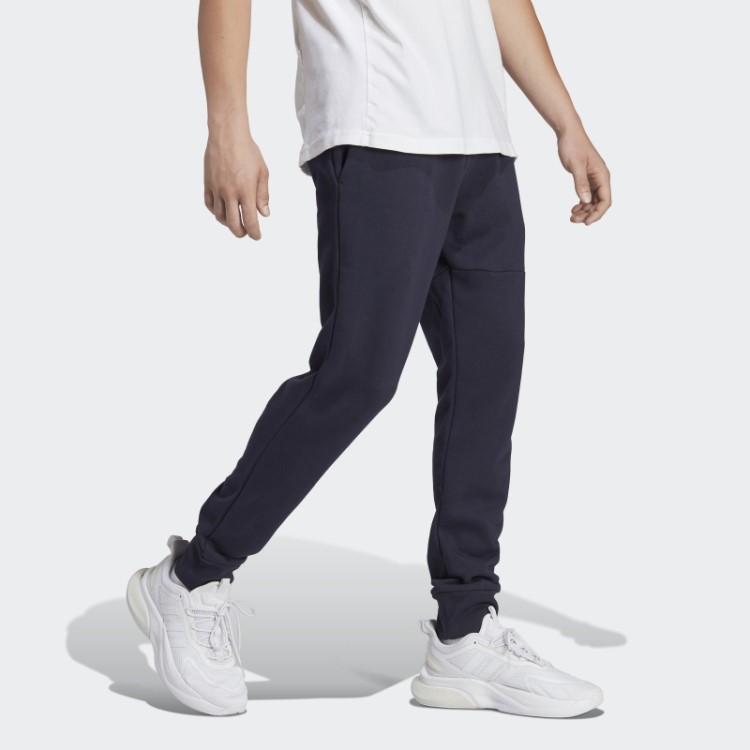 Ink Essentials Calça French Terry Com Punho Cônico E Logo Adidas