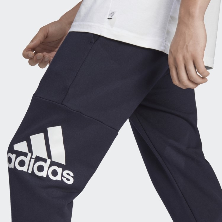 Ink Essentials Calça French Terry Com Punho Cônico E Logo Adidas