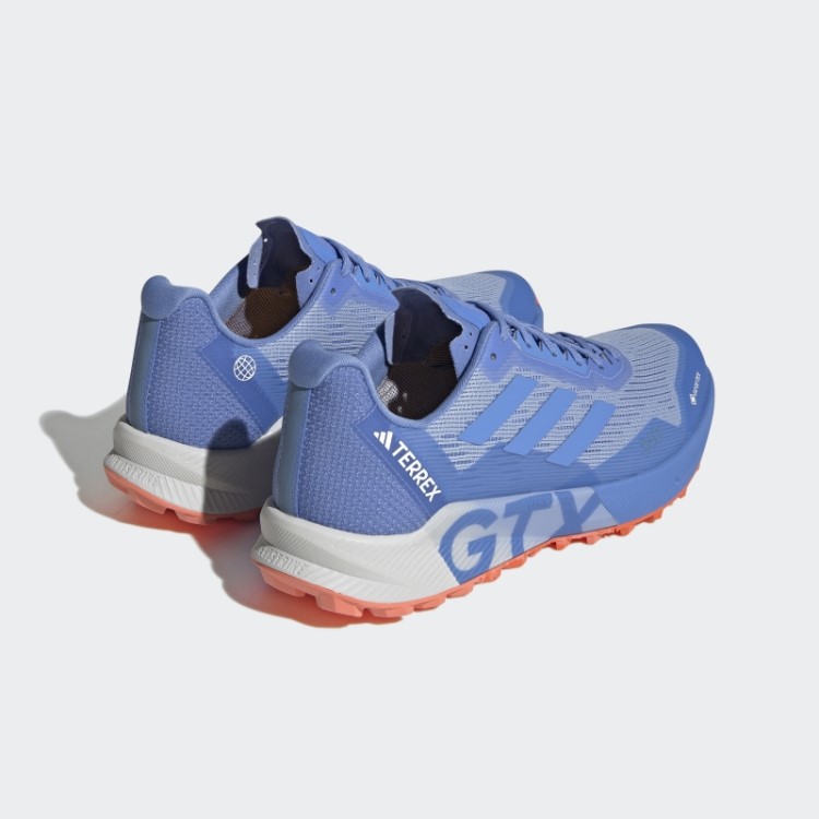 Blue Dawn Terrex Agravic Flow Gore-Tex Trail Tênis Adidas 2.0