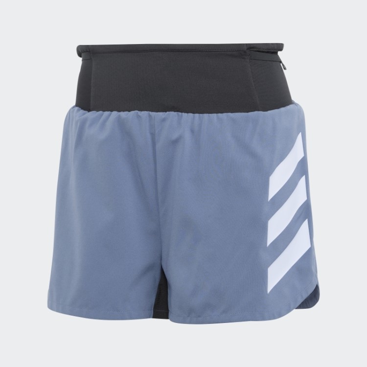 Shorts De Corrida Adidas Steel Terrex Agravic