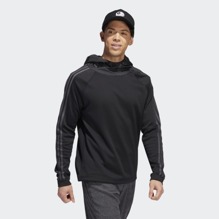 Moletom Preto Com As Três Listras Cold.rdy Adidas