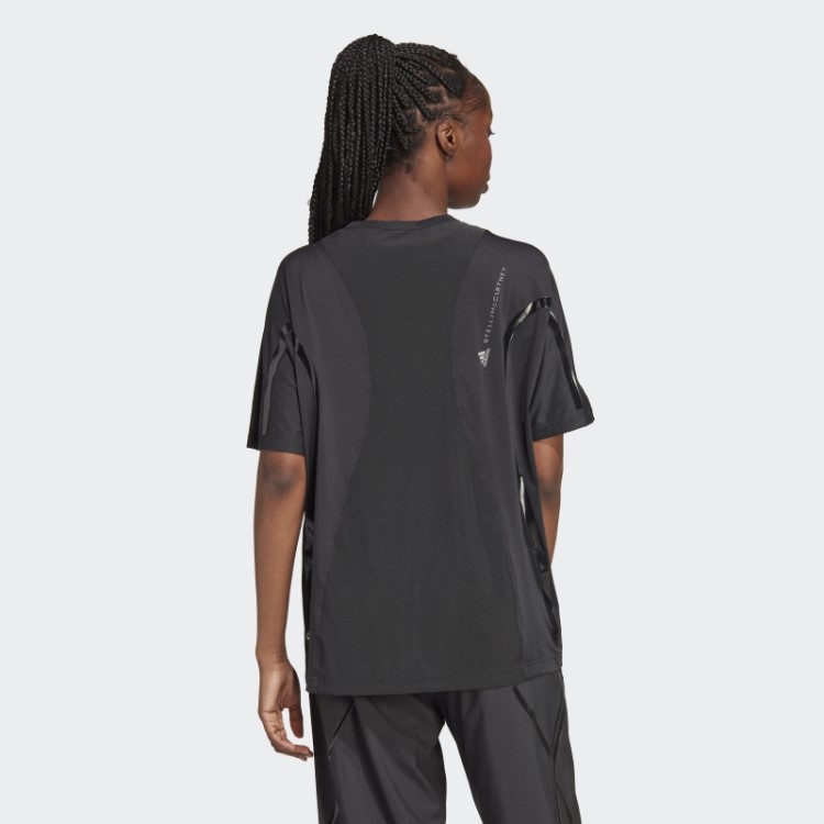 Adidas Preta By Stella Mccartney Truepace Moda Camiseta Running Solta