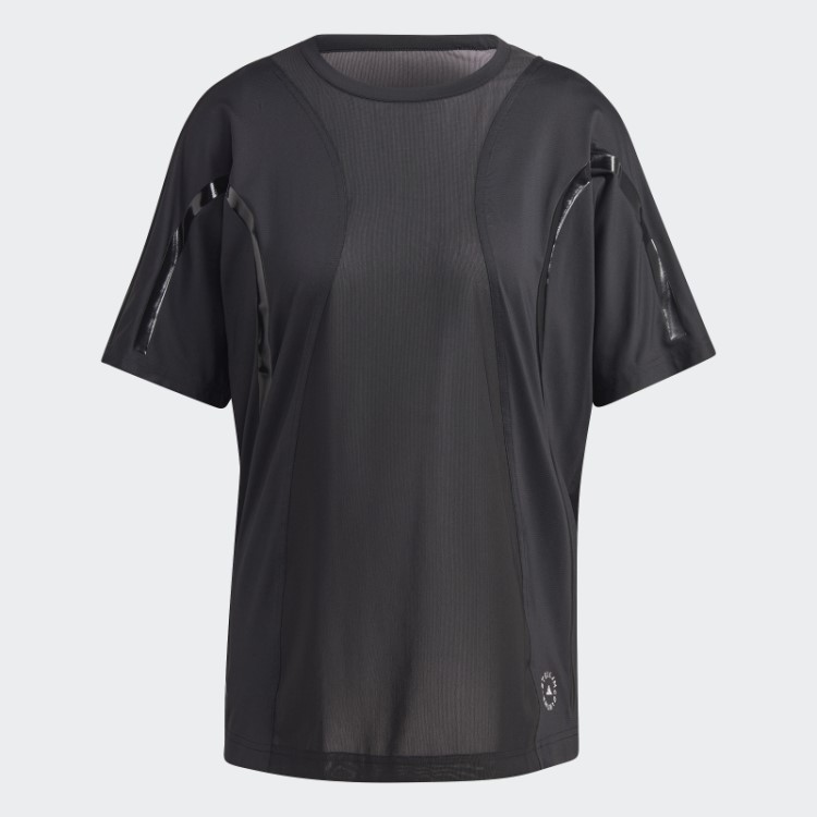 Adidas Preta By Stella Mccartney Truepace Moda Camiseta Running Solta