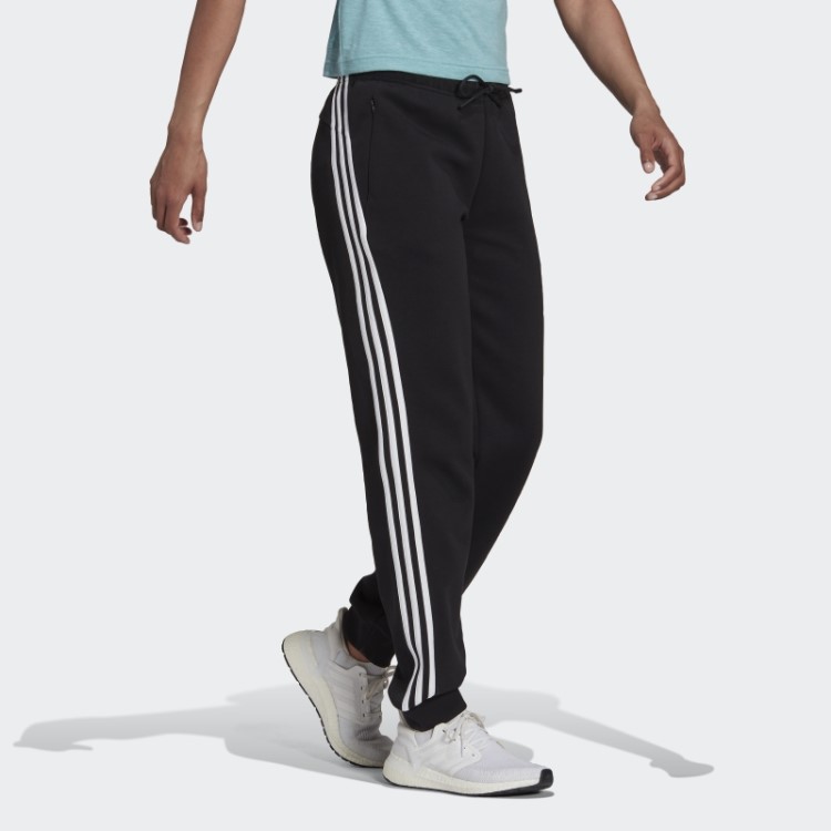 Calça Preta Adidas Sportswear Future Icons 3 Listras Quente