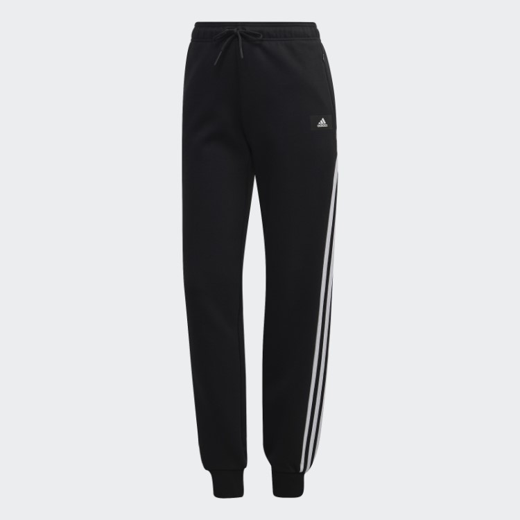 Calça Preta Adidas Sportswear Future Icons 3 Listras Quente