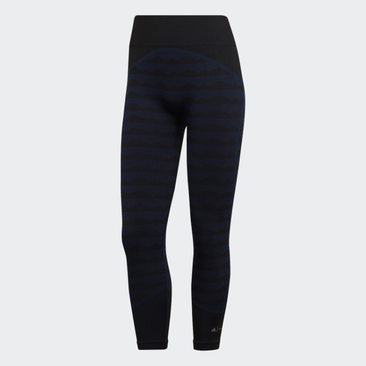 Legging Adidas Marimekko Aeroknit Azul Marinho 7/8