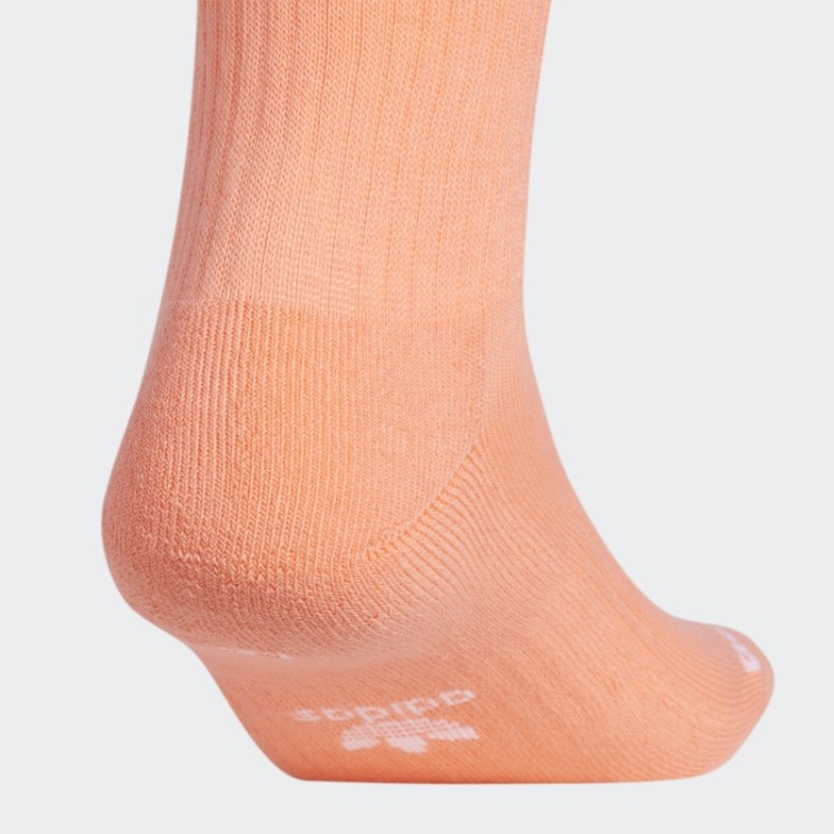 Coral Trefoil Crew Meias 3 Pares Adidas