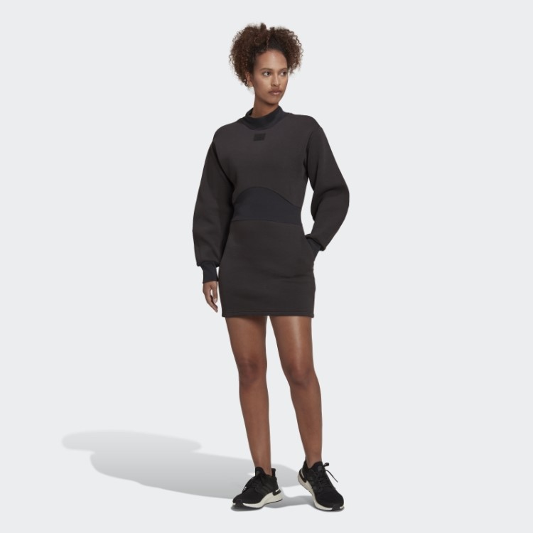 Distintivo De Vestido Esportivo Preto Adidas