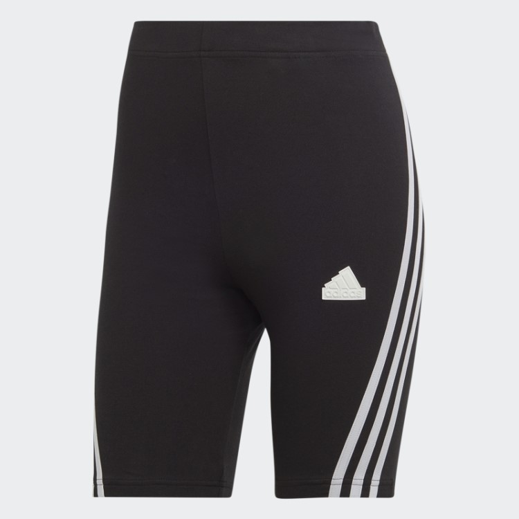 Bermuda Bike Com As Três Listras Da Future Icons Preta Adidas