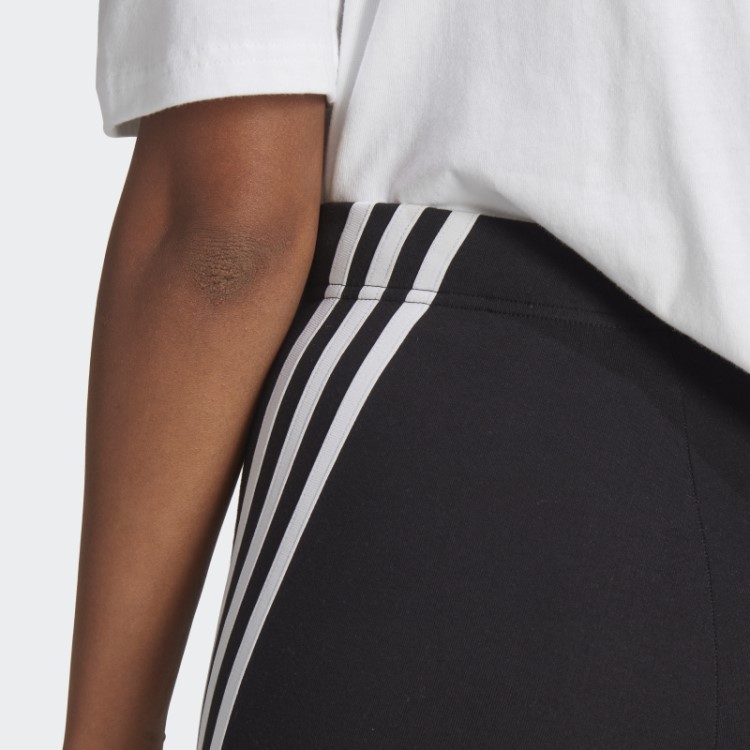 Bermuda Bike Com As Três Listras Da Future Icons Preta Adidas