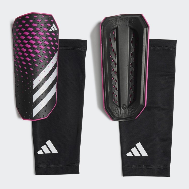 Caneleiras Adidas Black Predator League