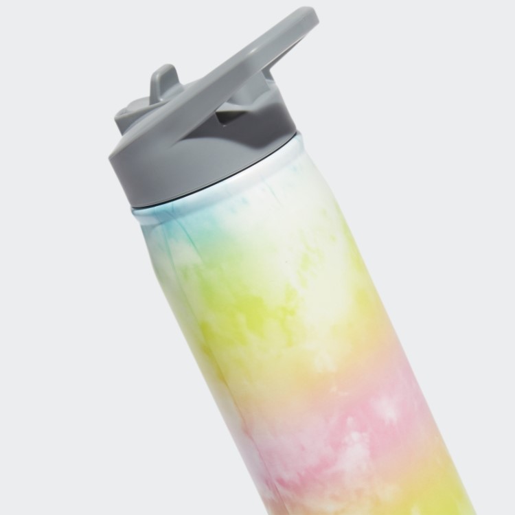 Garrafa De Metal De Palha De Aço 600 Ml Stonewash Adidas