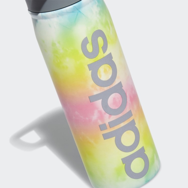 Garrafa De Metal De Palha De Aço 600 Ml Stonewash Adidas