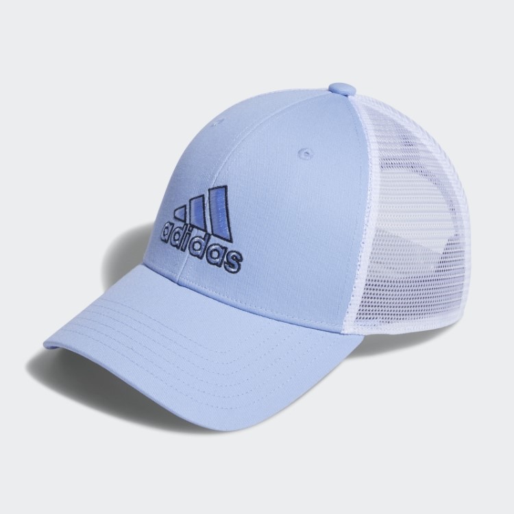 Boné Snapback Em Malha Estruturada Dawn Blue Adidas