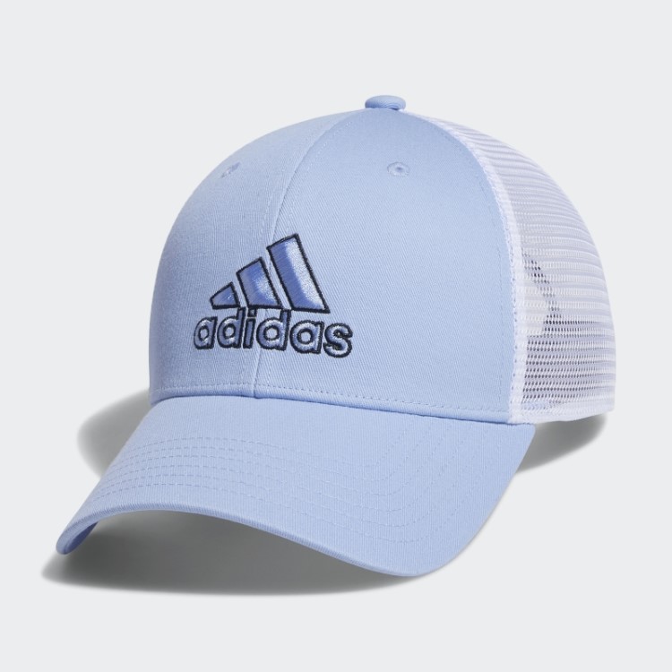 Boné Snapback Em Malha Estruturada Dawn Blue Adidas
