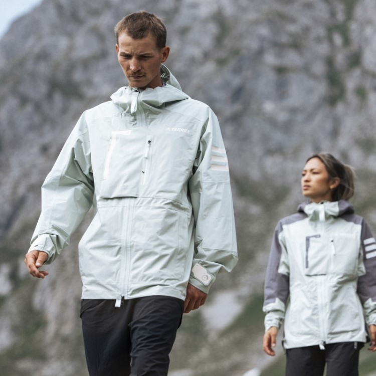 Terrex Xploric Rain.rdy Jaqueta De Caminhada Verde Adidas