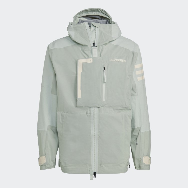 Terrex Xploric Rain.rdy Jaqueta De Caminhada Verde Adidas