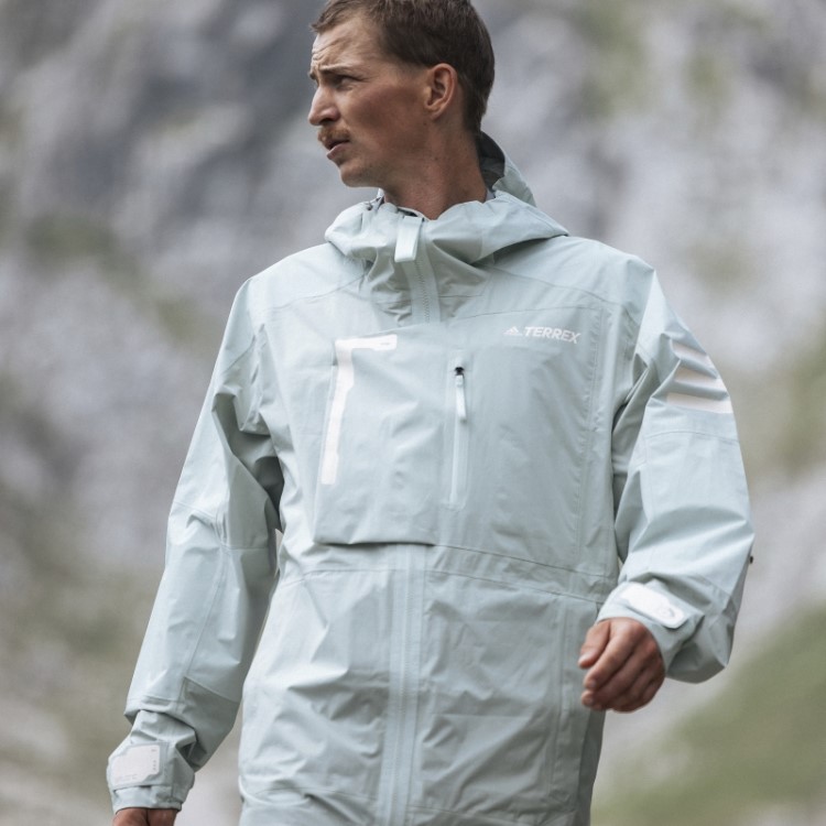 Terrex Xploric Rain.rdy Jaqueta De Caminhada Verde Adidas