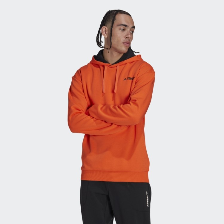 Adidas Moletom Com Logo Terrex Laranja