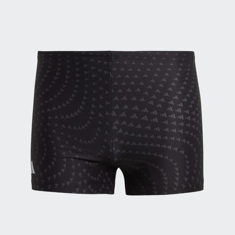 Cuecas Boxers De Natação Pretas Allover Gráficas Adidas