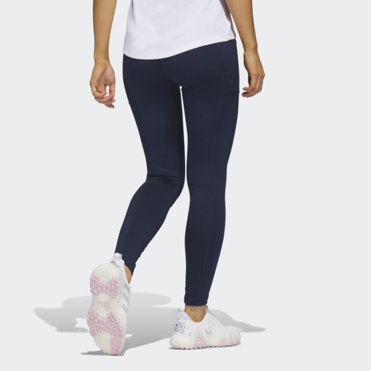 Leggings De Golfe Com Bolso Azul Marinho Adidas