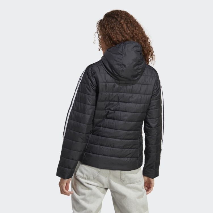 Jaqueta Premium Slim Com Capuz Preto Adidas
