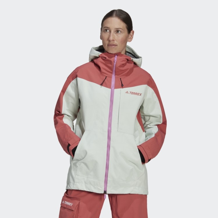 Terrex 3l Jaqueta De Neve De Nylon Pós-consumo Vermelho Adidas