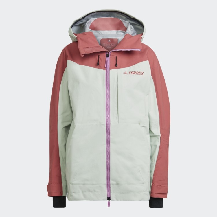 Terrex 3l Jaqueta De Neve De Nylon Pós-consumo Vermelho Adidas