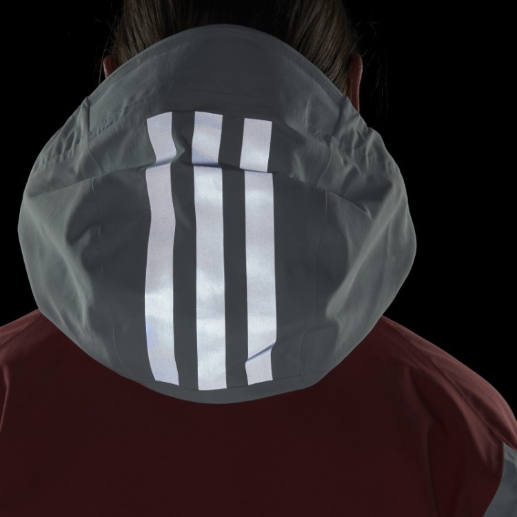 Terrex 3l Jaqueta De Neve De Nylon Pós-consumo Vermelho Adidas