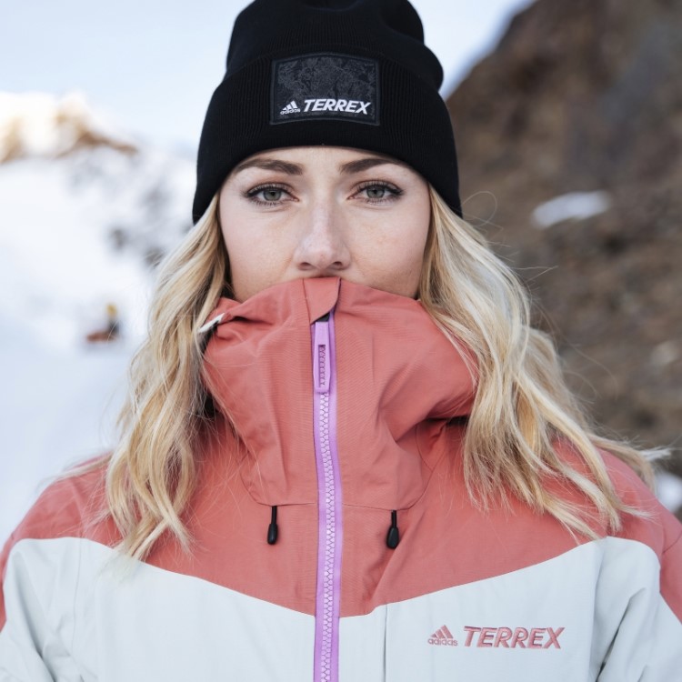 Terrex 3l Jaqueta De Neve De Nylon Pós-consumo Vermelho Adidas