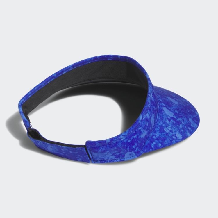Viseira Tour Aba Larga Adidas Azul Marinho