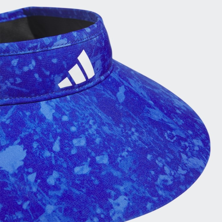 Viseira Tour Aba Larga Adidas Azul Marinho