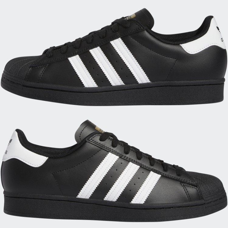 Sapatos Superstar Adv Adidas Preto