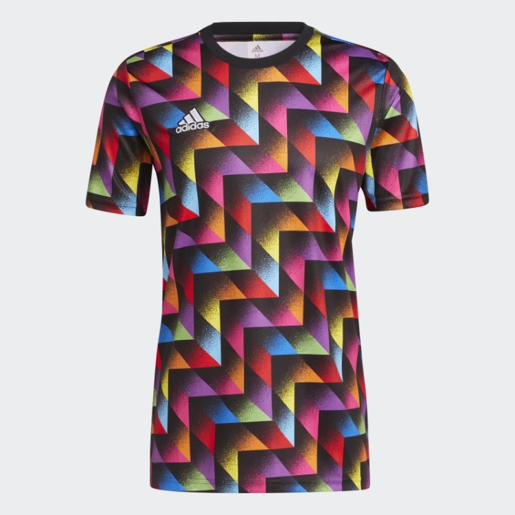 Camisa Pré-jogo Mls Lgbtq+ Adidas Multicolor