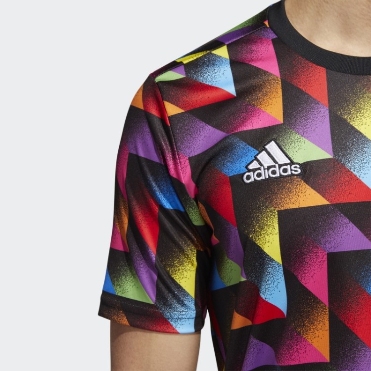 Camisa Pré-jogo Mls Lgbtq+ Adidas Multicolor