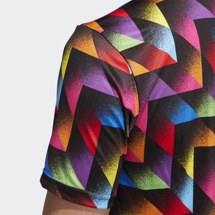 Camisa Pré-jogo Mls Lgbtq+ Adidas Multicolor