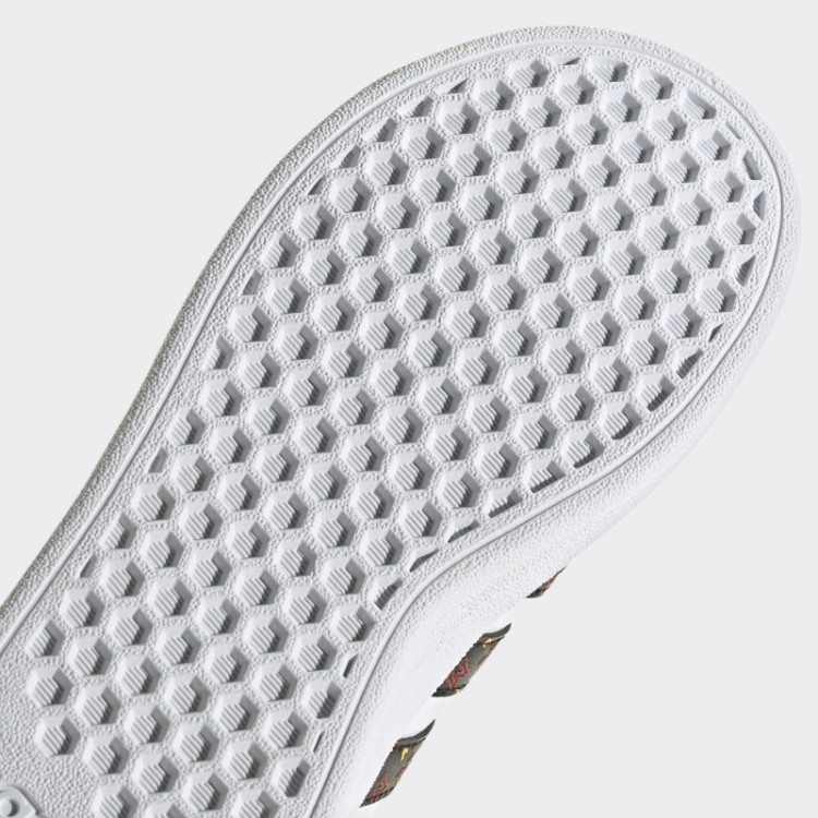 Adidas X Disney Grand Court Mickey Sapatos De Velcro Fashion Branco