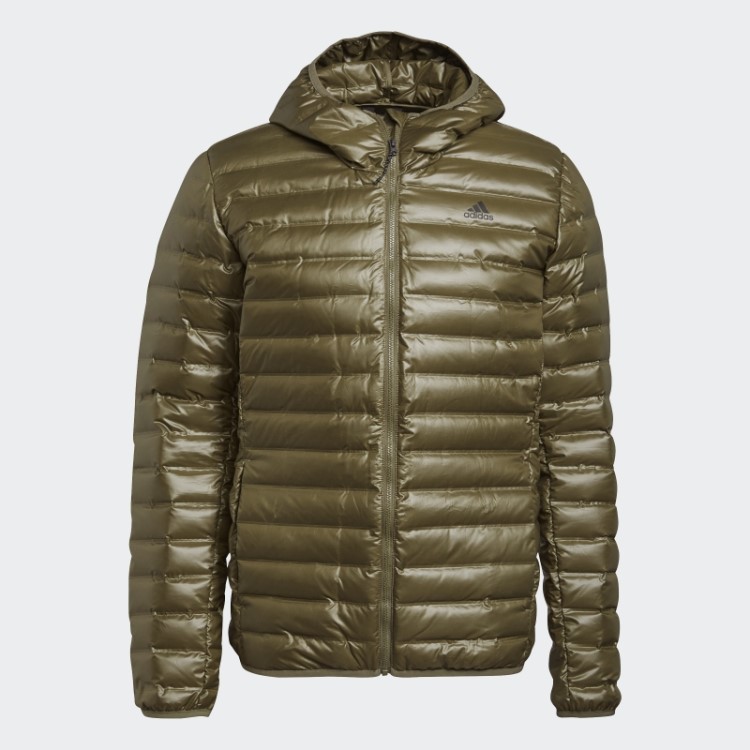 Jaqueta Com Capuz Adidas Olive Varilite