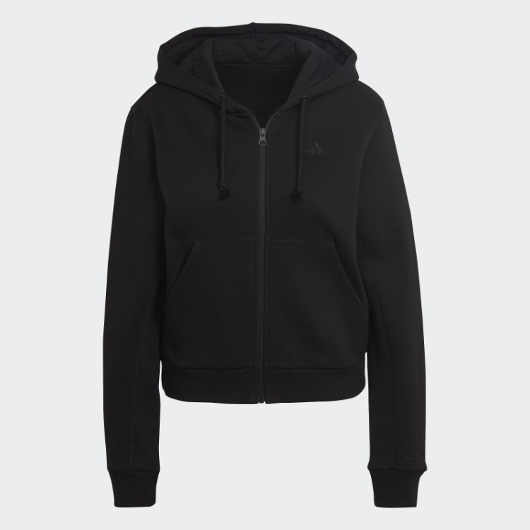 Moletom Com Capuz De Lã Preto Adidas All Szn