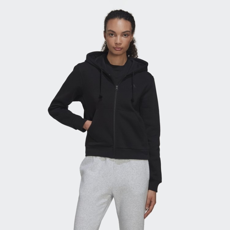Moletom Com Capuz De Lã Preto All Szn Adidas