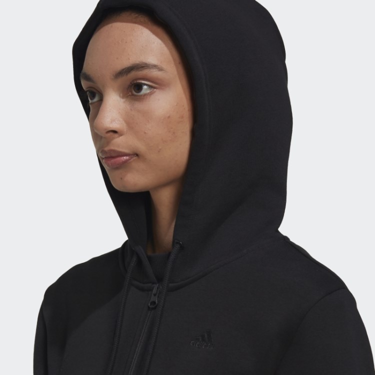 Moletom Com Capuz De Lã Preto All Szn Adidas