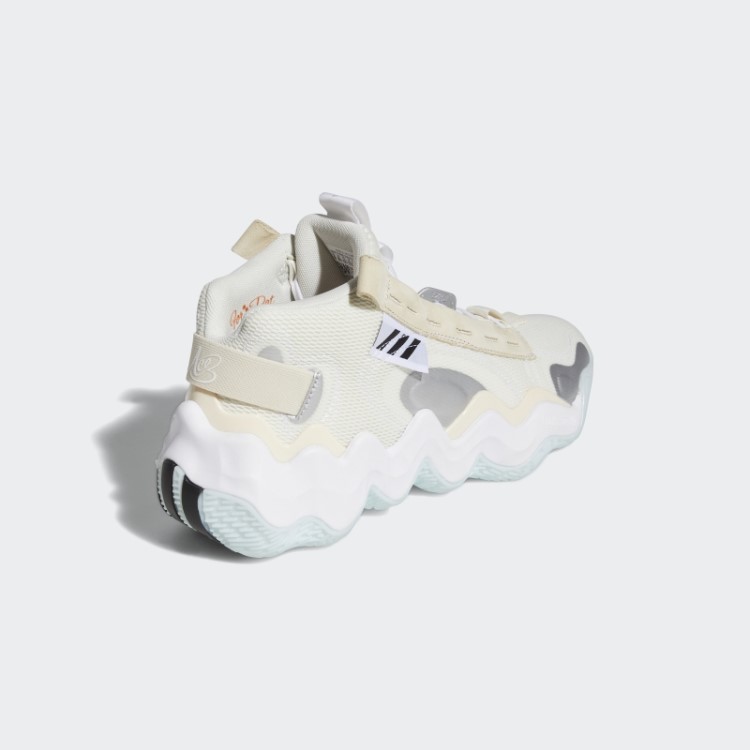 Exibição B Candace Parker Tênis De Basquete Mid Branco Adidas