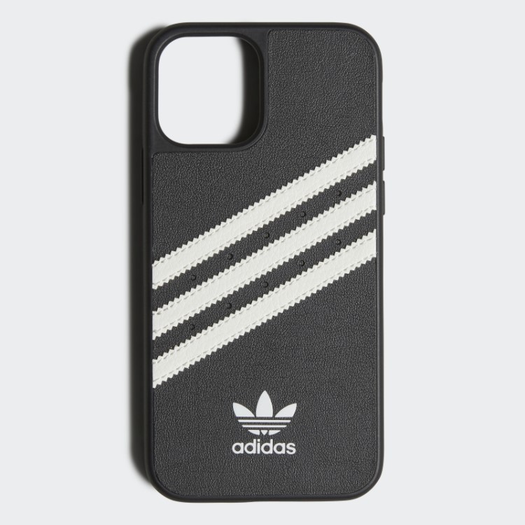 Adidas Ou Capa Moldada Pu Para Iphone 12/12 Pro Black Fashion
