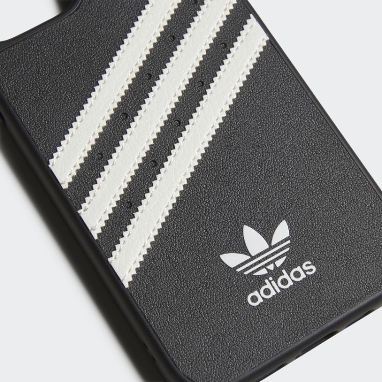 Adidas Ou Capa Moldada Pu Para Iphone 12/12 Pro Black Fashion