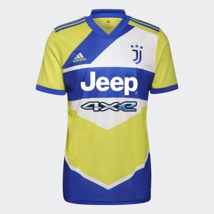 Adidas Juventus 21/22 Terceira Camisa Azul De Alta Resolução
