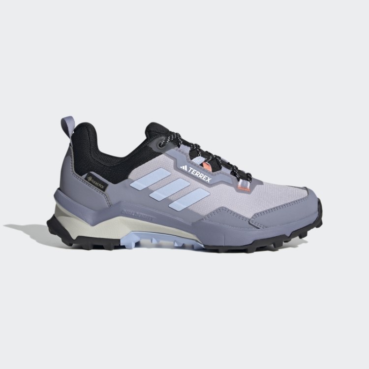 Tênis De Caminhada Adidas Silver Violet Terrex Ax4 Gore-tex
