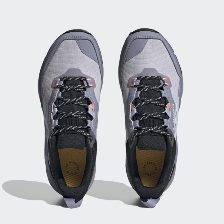 Tênis De Caminhada Adidas Silver Violet Terrex Ax4 Gore-tex