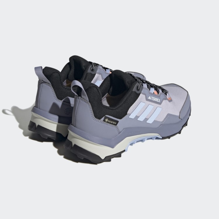 Tênis De Caminhada Adidas Silver Violet Terrex Ax4 Gore-tex