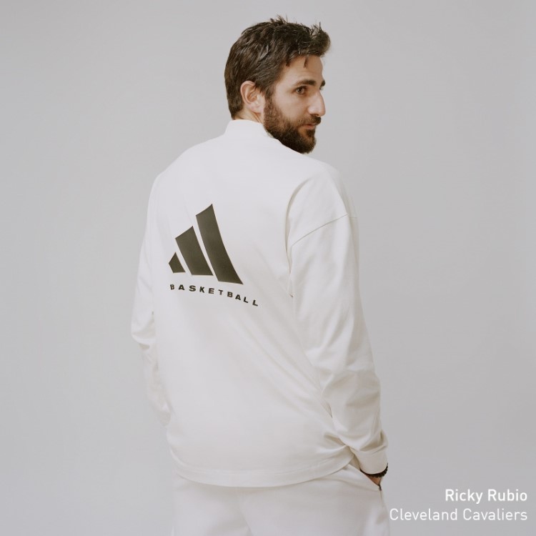 Moletom Branco Da Equipe De Basquete Da Adidas Fashion